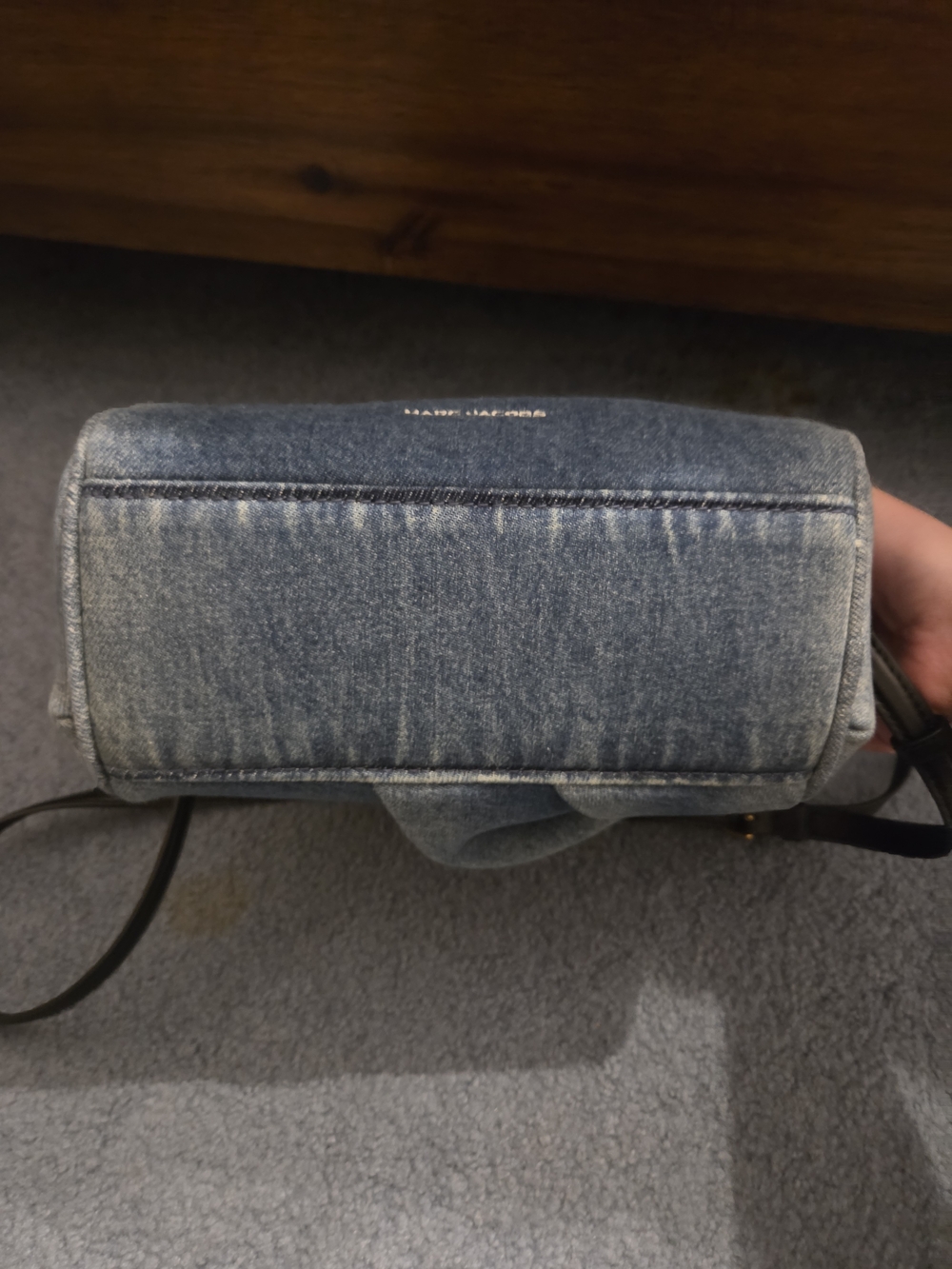 Nwt Marc Jacobs Denim Wave Bag - Picture 5 of 7